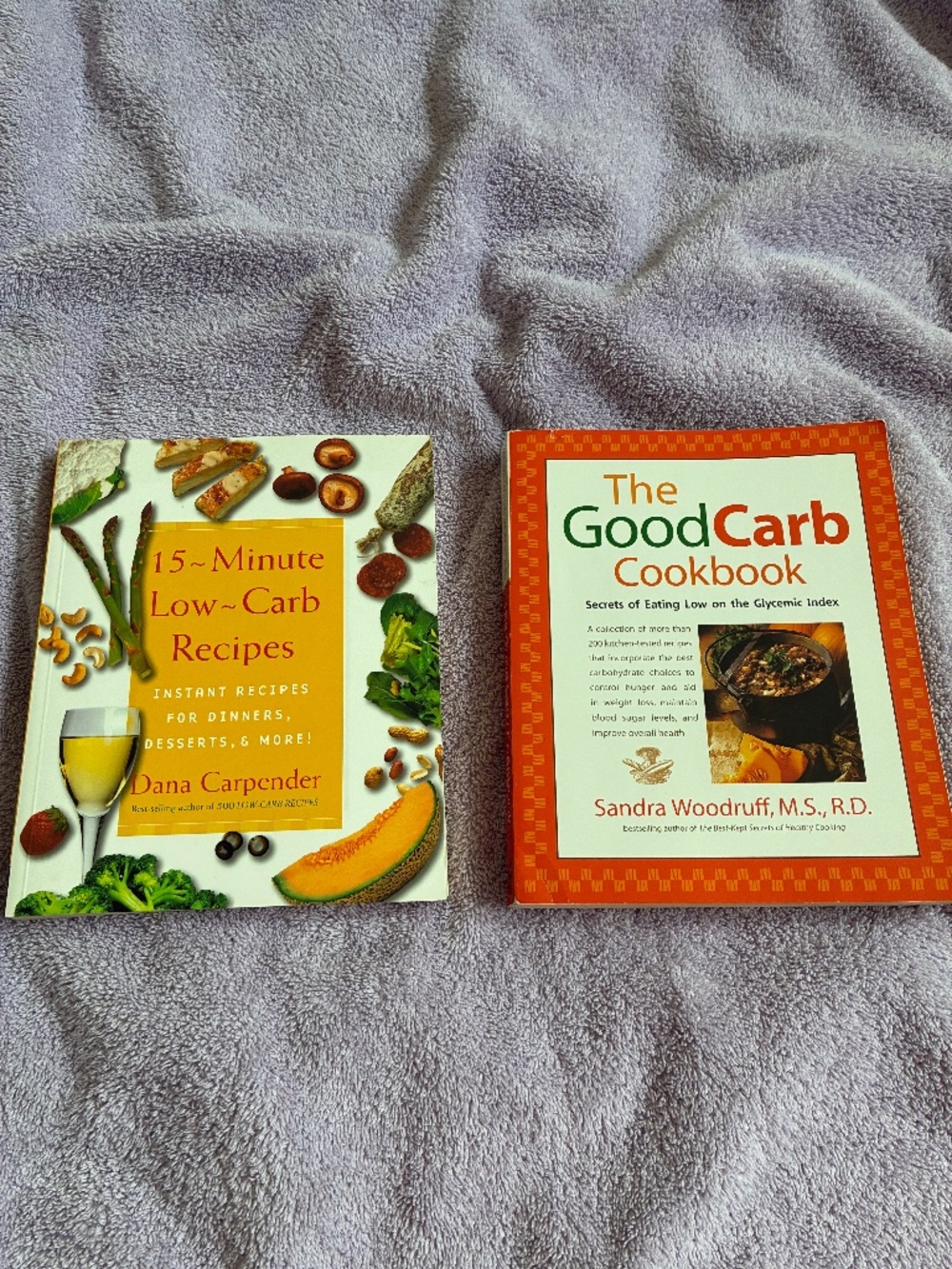 Set of 2 Carb & Healthy Cookbooks